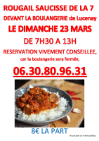 Affiche rougail saucisse 2025